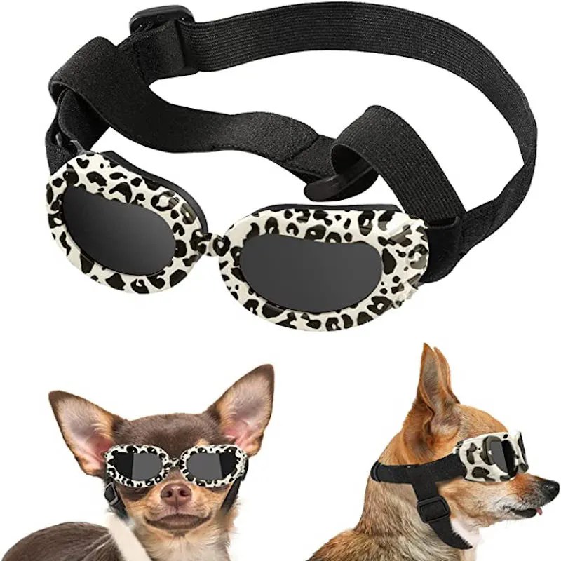 Dog Sunglasses For Small Breed UV Protected Goggles