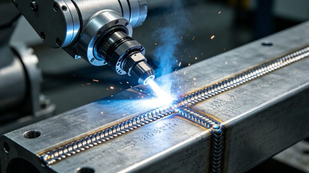Tig Welding Aluminum Parts Flow Wing
