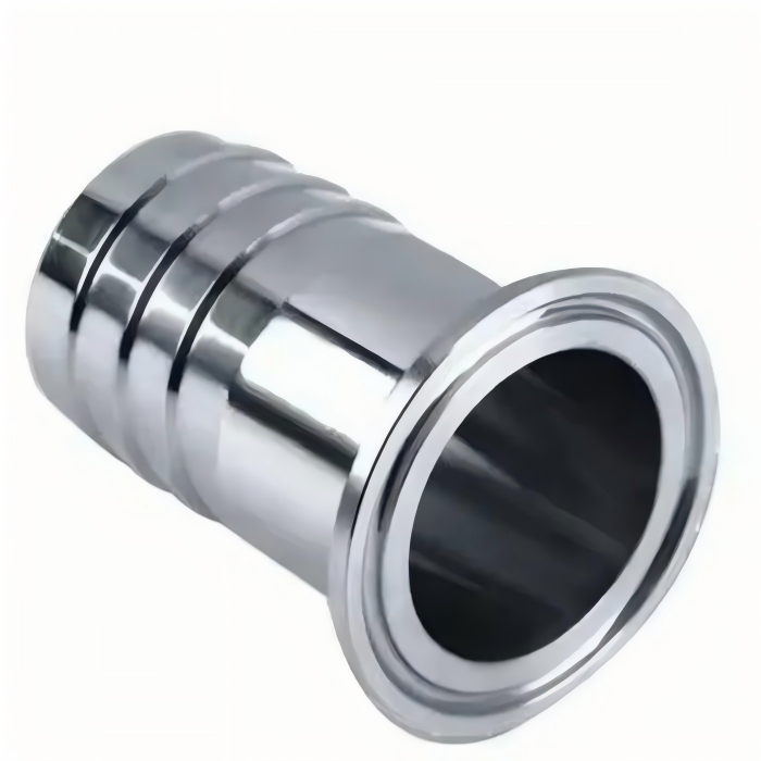 Präzisions-An-Fitting-auf-Barb-Adapter 304 Edelstahlschlauch 4 Hochwertiger AN-Fitting-auf-Barb-Adapter mit langlebigem 304-Edelstahl-Schlauchanschlussdesign