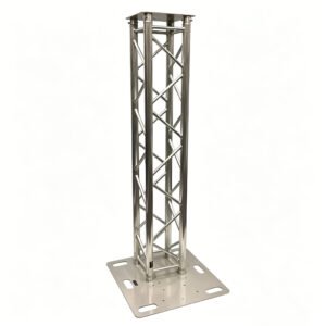 Rigid aluminum truss framework for temporary event structures