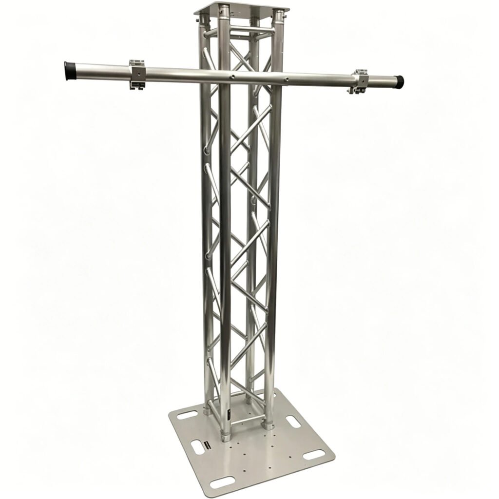 Structural Aluminum Stage Truss with reinforced connection design