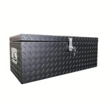 Custom Aluminum Utility Box with TIG welded aluminum construction for reliable outdoor storage
