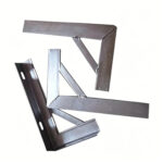 Accurate Welding Angle Bracket 90 Degree Square Edge Structural Joint.