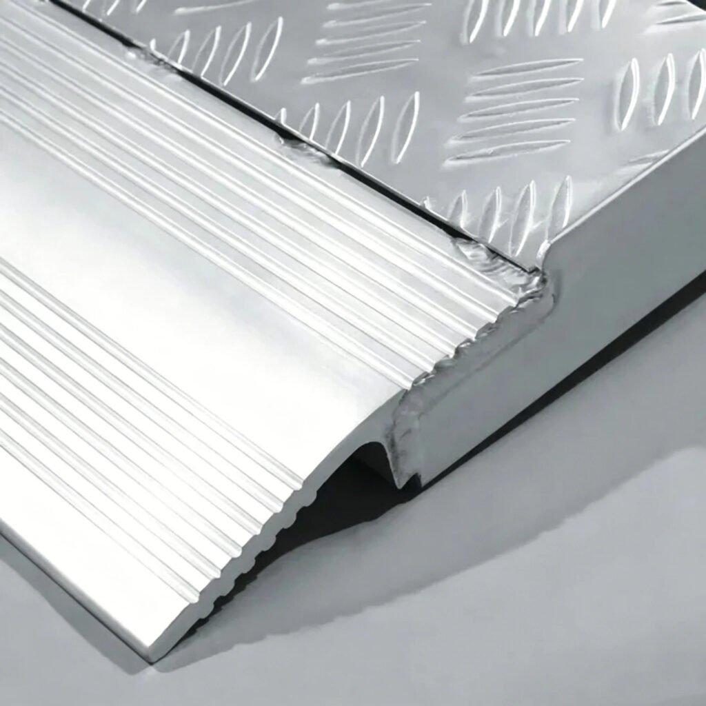 Lightweight Aluminum Folding Loading Ramp providing reliable support for trucks, trailers and vehicles