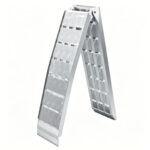 Heavy duty Aluminum Folding Loading Ramp with compact folding design for easy transport and storage