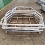 Aluminum Frame Travel Trailer body structure with custom fabrication for modern adventure campers
