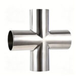 Welded aluminum pipe fabrication parts