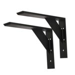 Custom Aluminum Shelf Bracket designed for strong wall mounted support