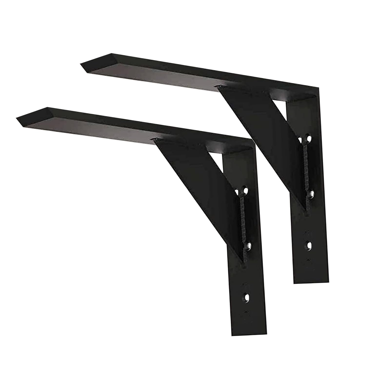 Custom Aluminum Shelf Bracket designed for strong wall mounted support
