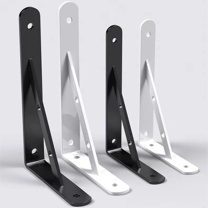 Custom Anodized Aluminum Shelf Bracket with seamless TIG welded construction