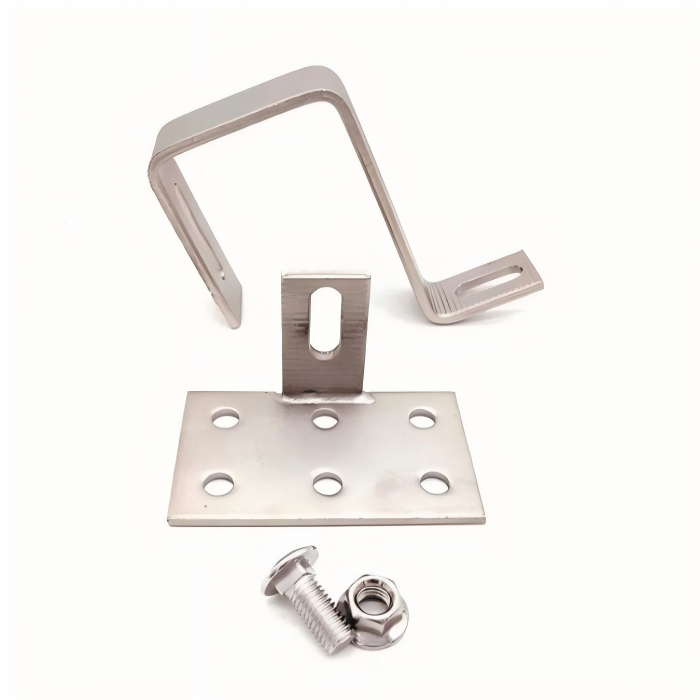 Precision TIG welded aluminum support bracket for durable and corrosion resistant equipment mounting