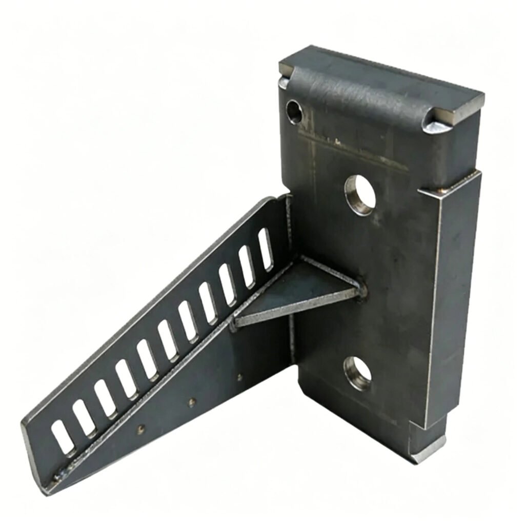 Aluminum T Brackets made from 6061 T6 alloy for structural joint connections and frame assembly