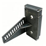 Aluminum T Brackets made from 6061 T6 alloy for structural joint connections and frame assembly