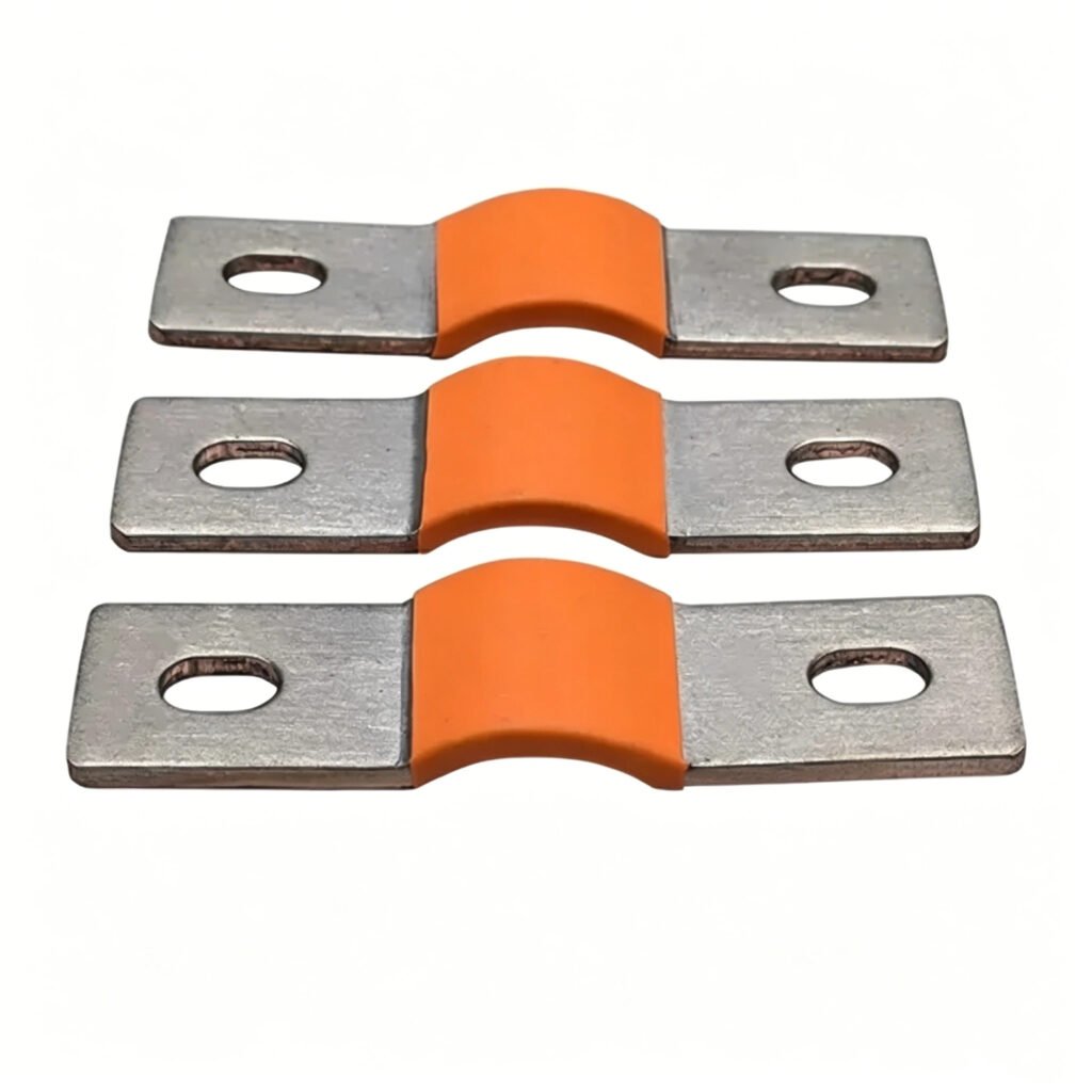 Battery Busbar 200 Amp Tinned Copper Continuous Rating Electrical 4 Battery Busbar made from 0.125 inch thick tinned copper with 200 amp continuous current rating