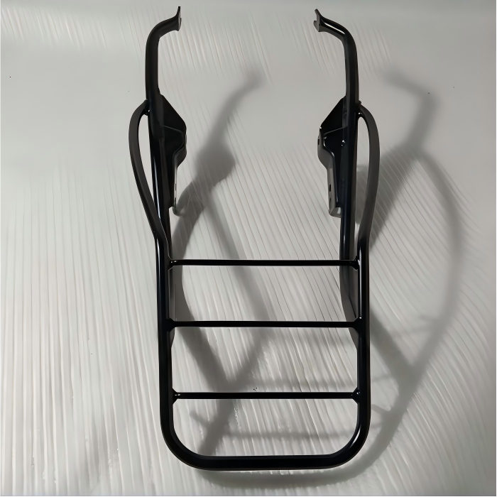 Heavy duty Bicycle Cargo Rack Rear with TIG welded aluminum structure for high load bicycle applications