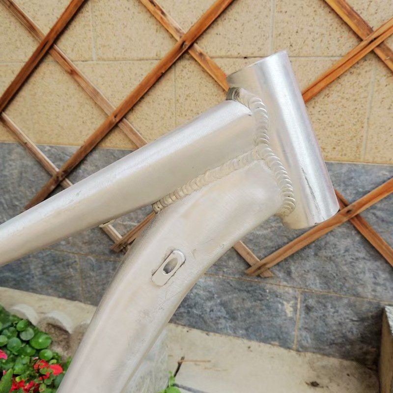 Mountain Bike Frame Head Tube with integrated design for accurate headset alignment