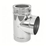Precision Cap Tee designed for chemical processing and industrial piping systems