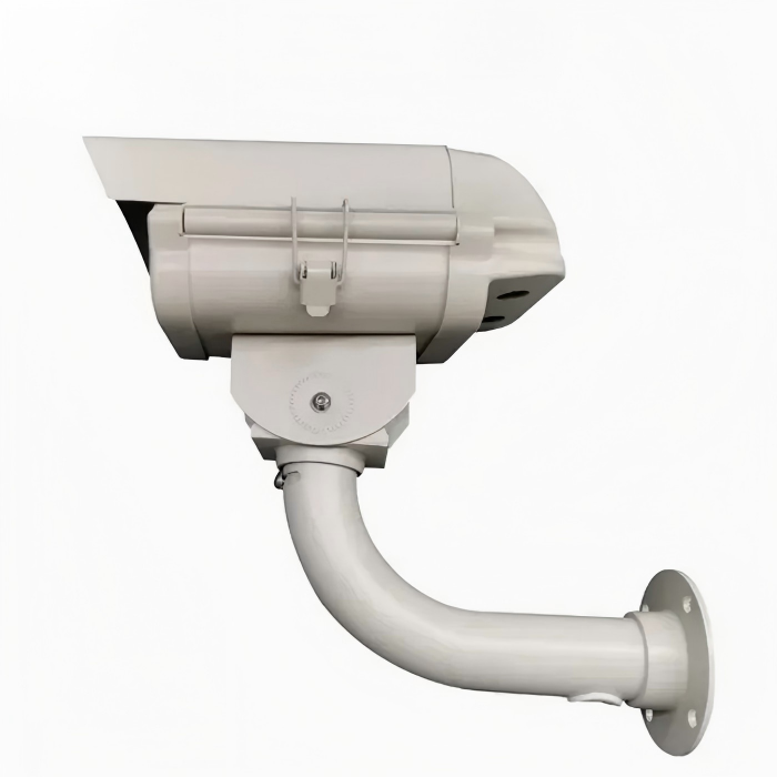 Custom CCTV Camera Mounting Bracket made from aluminum with 50 lbs load capacity and durable structure