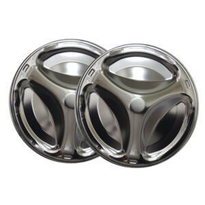 Custom Hubcap automotive wheel cover with corrosion resistant finish for cars and trucks