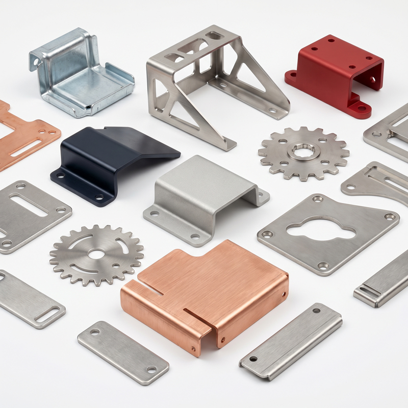 Metal Stamping Services with precision deep drawing bending welding and surface finishing for custom metal parts