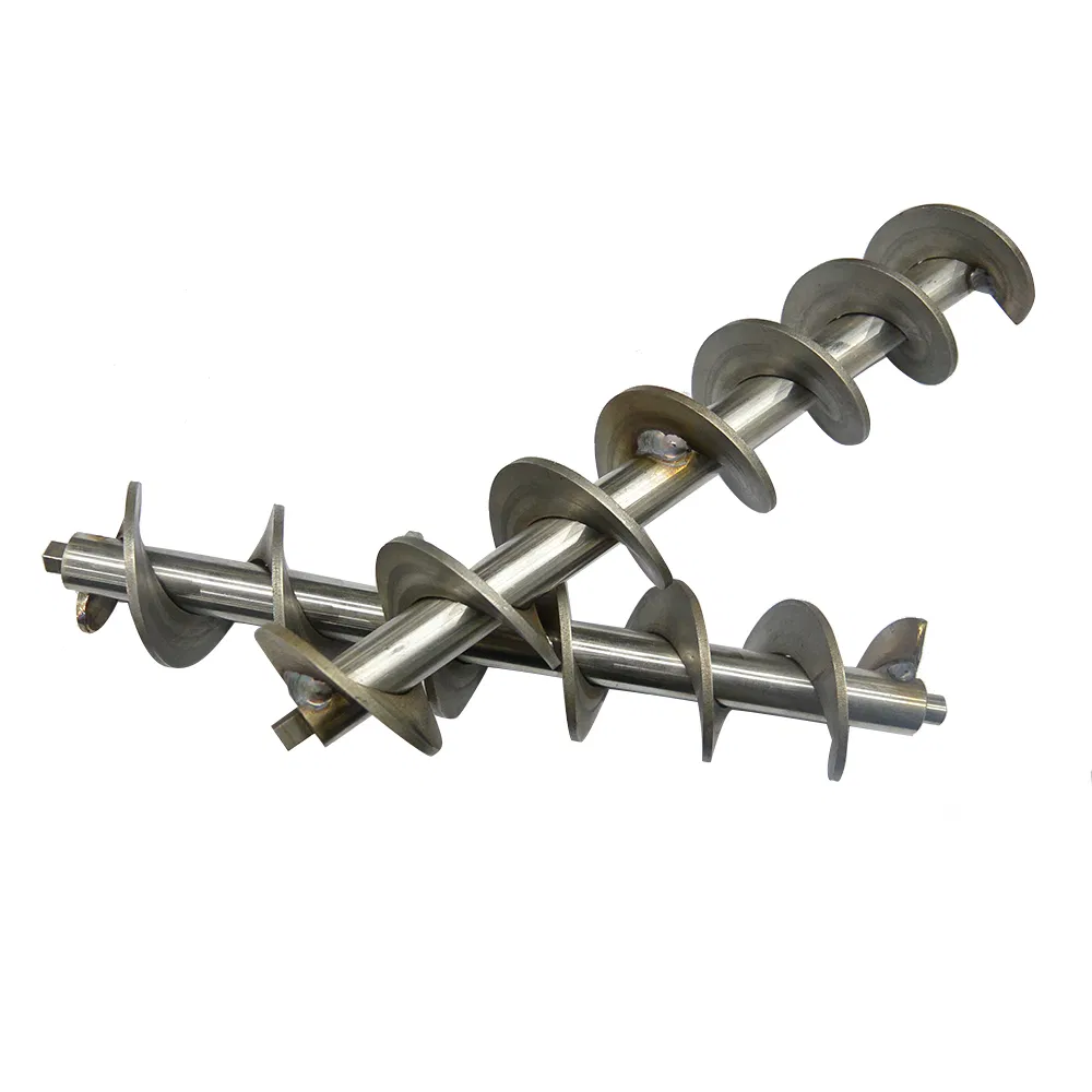 custom mig welded auger shaft