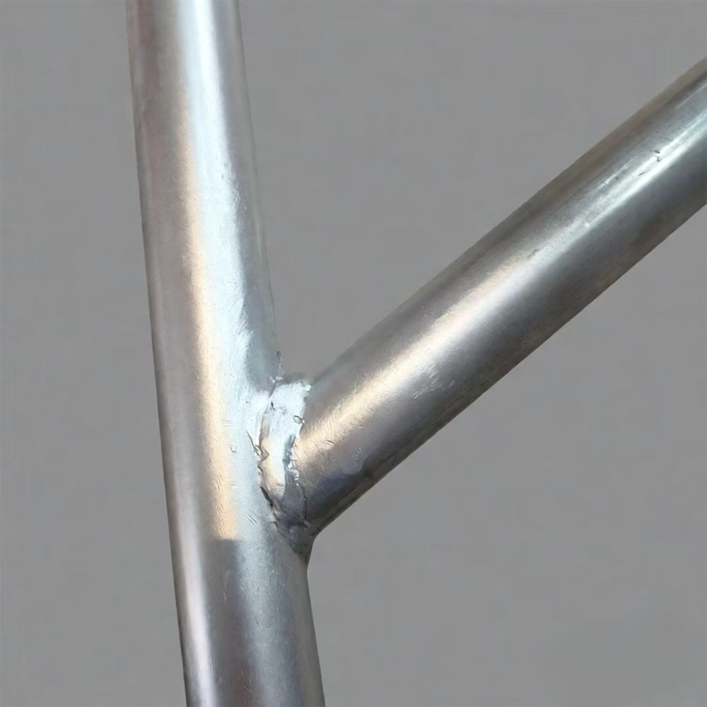 Custom Titanium Bike Frame Lightweight Smooth Weld Fatigue Resistant 4 Lightweight Custom Titanium Bike Frame engineered with custom geometry and precision welding