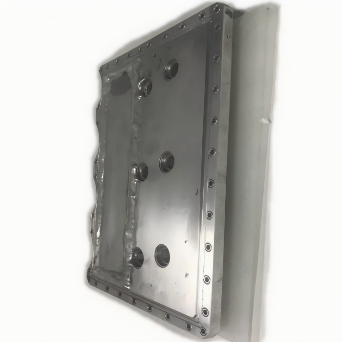 EV Battery Cooling Plate with precision TIG welding for custom aluminum thermal management systems