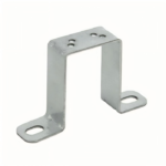Universal exhaust mounting bracket with adjustable clamp diameter