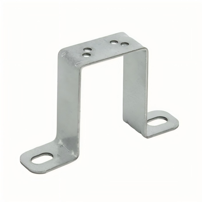 Universal exhaust mounting bracket with adjustable clamp diameter