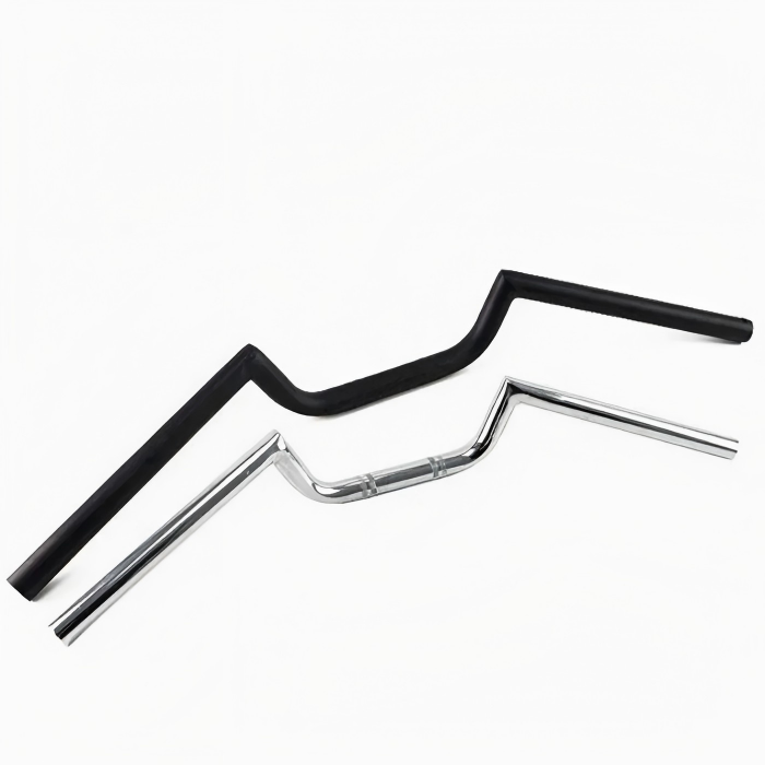 Handlebar for Motorcycle with precision tube bending and stainless steel construction for custom bikes