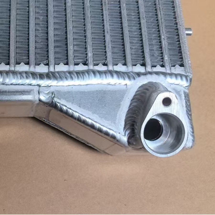 6063 T5 aluminum Heat Sink Enclosure manufactured with TIG aluminum welding technology
