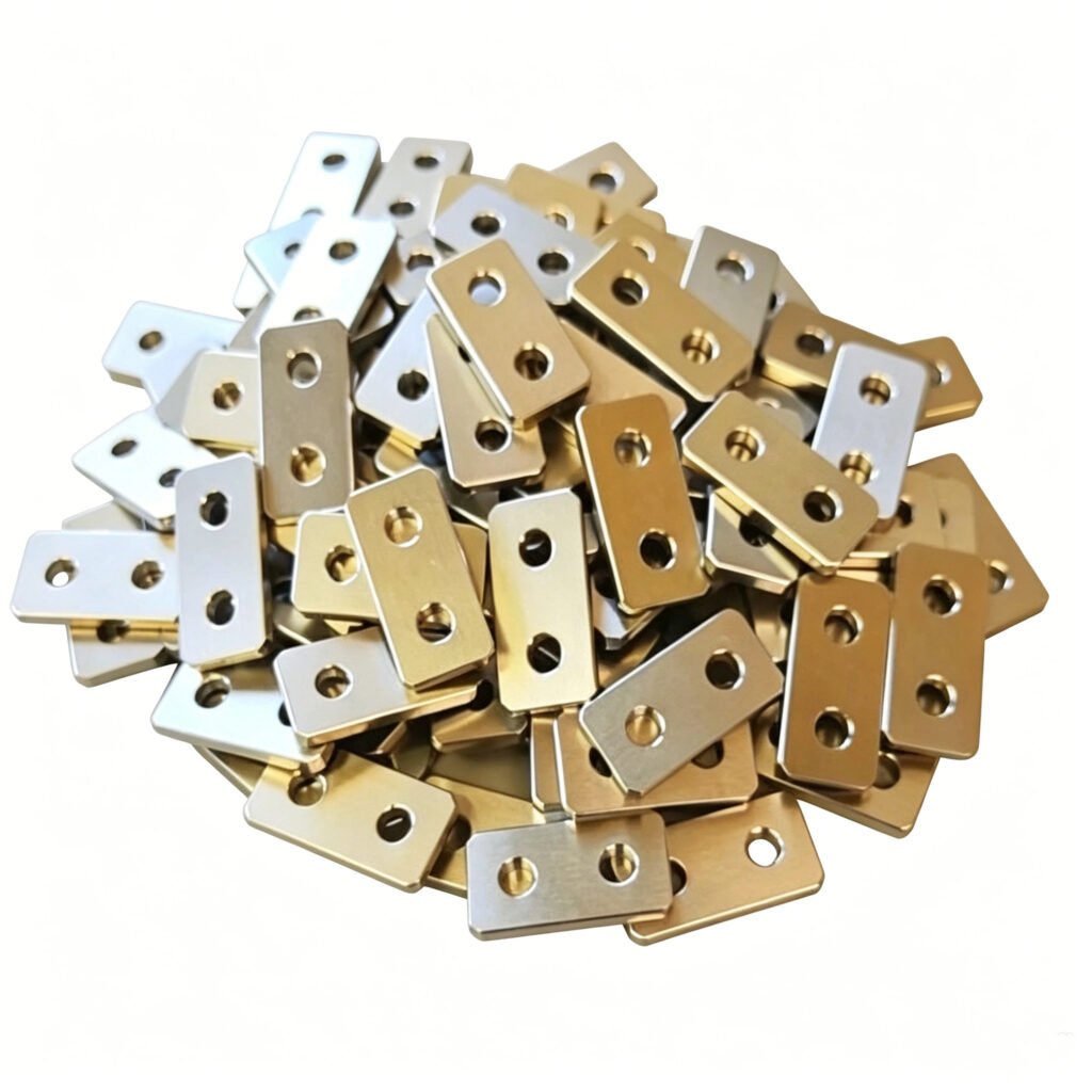 Metal Stamping Parts High Volume OEM Electrical Enclosure Brackets 2 OEM Metal Stamping Parts for electrical enclosures and automotive bracket applications