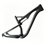MIG welding bicycle frames black mountain bike frame blank