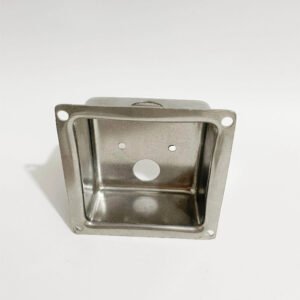 Stainless steel Mini Junction Box with precision stamping process for electrical cable protection