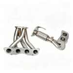 4 Into 1 Motorcycle Exhaust Headers designed for racing and high performance motorcycles