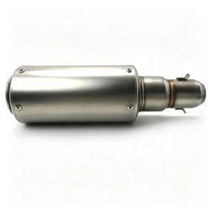 Custom Motorcycle Exhaust Tube with heat resistant stainless steel construction for performance bikes