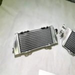 Motorcycle Radiator made from 6061 aluminum for sportbike and dirtbike engine cooling systems