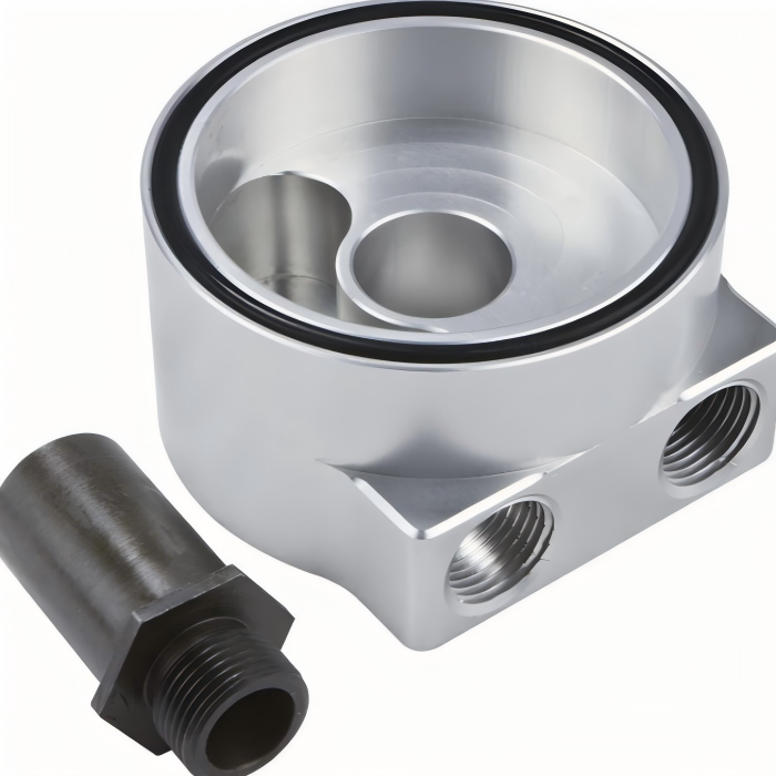 High precision Oil Filter Adapter designed for reliable oil flow and leak resistant connections