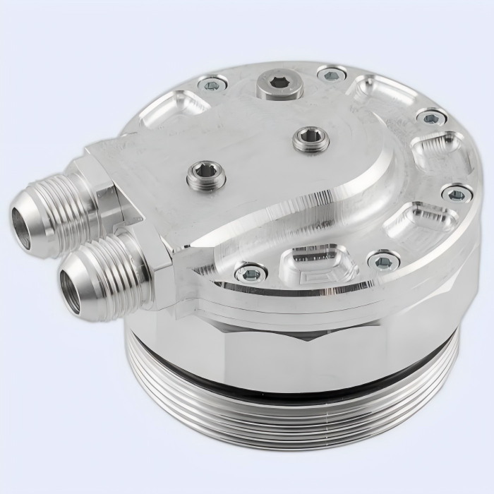High precision Oil Filter Adapter designed for reliable oil flow and leak resistant connections