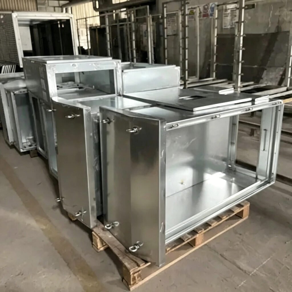 Weatherproof Outdoor Aluminum Cabinet 48x24x18 Inch Enclosure 2 Durable Outdoor Aluminum Cabinet featuring corrosion resistant aluminum body and stainless hardware