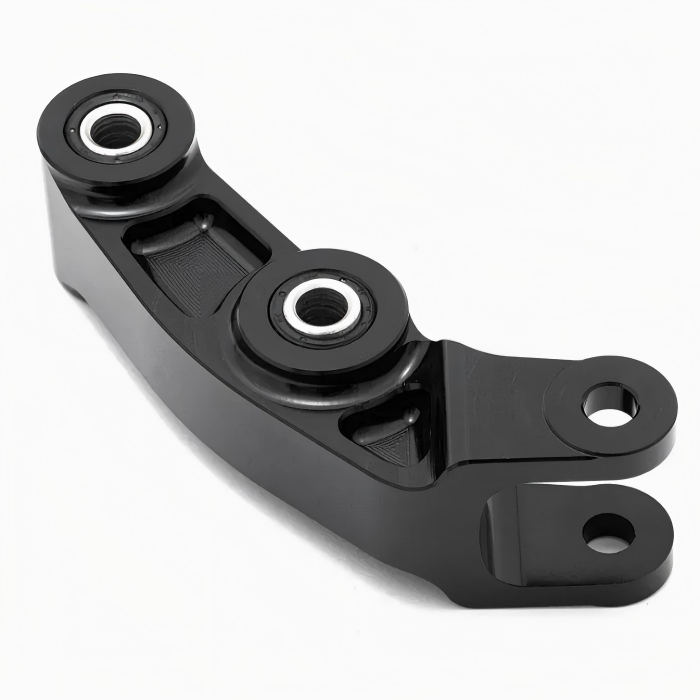 Lightweight rear suspension linkage Ergal link designed for high strength e bike suspension upgrades