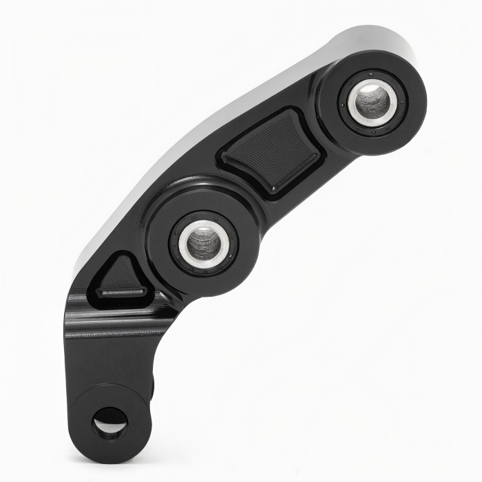 Rear suspension linkage for e bike with 1.25 inch rise Ergal link CNC machined for improved suspension performance