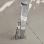 Custom Reinforced Steel Corner Bracket designed for warehouse shelving and structural reinforcement