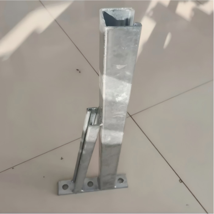 Custom Reinforced Steel Corner Bracket designed for warehouse shelving and structural reinforcement