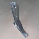Reinforced Steel Corner Bracket manufactured with precision welding and corrosion resistant stainless steel