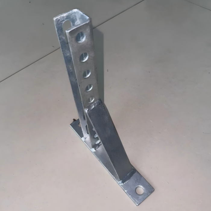 Reinforced Steel Corner Bracket manufactured with precision welding and corrosion resistant stainless steel