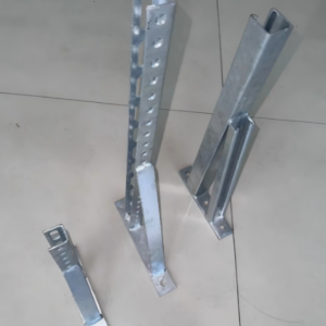 Soporte de Esquina de Acero Reforzado soldado con acero inoxidable 304 de 1/2 pulgada de espesor para sistemas de estanterías de almacén