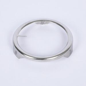 Precision stamped retaining ring for mechanical fastening and component retention