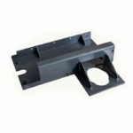 sheet metal enclosures black stamped metal housing bracket