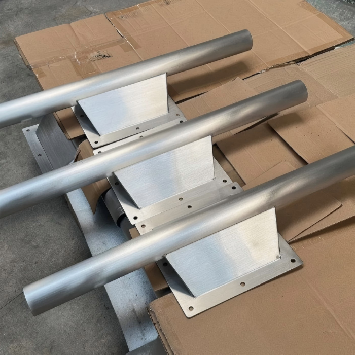 Solar Mounting Bracket aluminum pipe solar stand parts